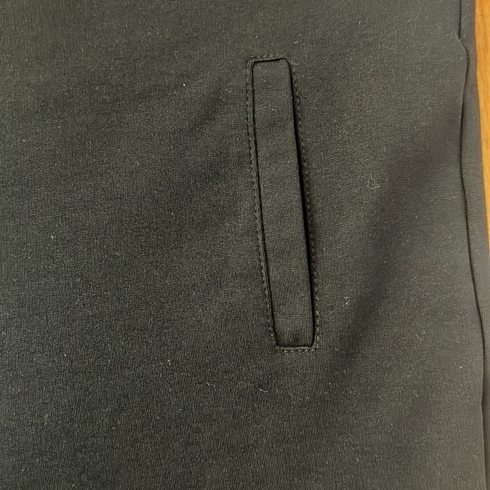 Joan Vass New York Black Stretch Pull On Pants XS - Picture 2 of 4